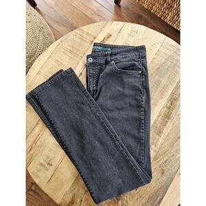 LRL Ralph Lauren Jeans Womens Classic Straight Leg Size 10 Black Jeans